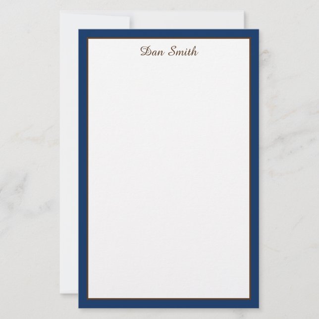 Papier à lettre (Devant)