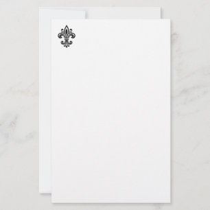Papier à Lettre Fleur de Lys