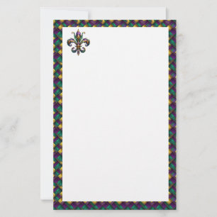 Papier à Lettre Fleur de Lys