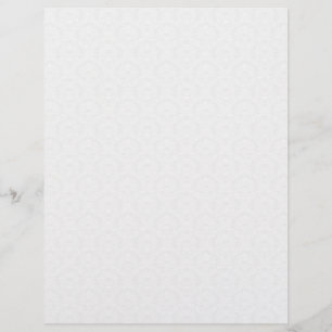 Papier à lettres Cream Mariage damassé