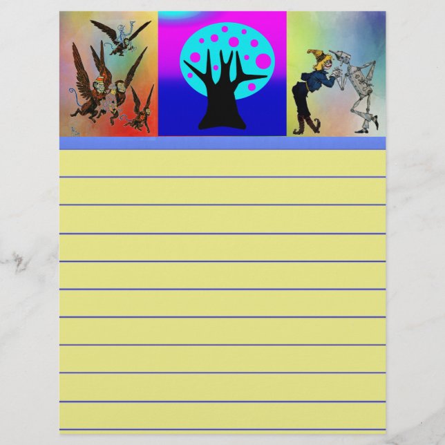 Papier à lettres Neon Tree (Devant)