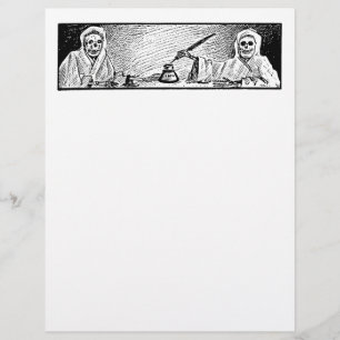 Papier à lettres Spook - 1906 Vintage Halloween Im