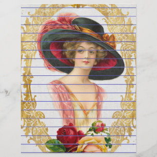 Papier à lettres vintage