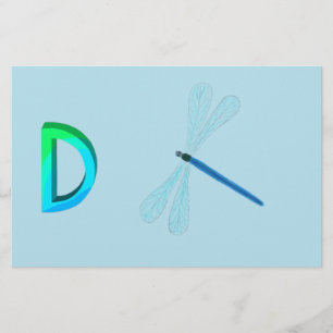 Papier à libellules