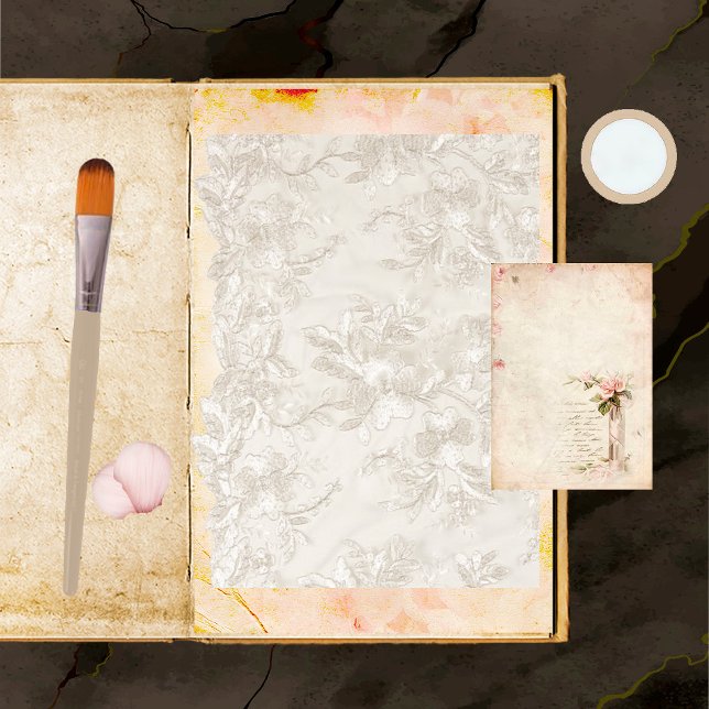 Papier à mariage à dentelle (Créateur téléchargé)