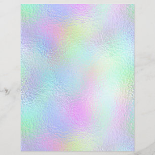 Papier à mortier Iridescente Faux Foil No. 50