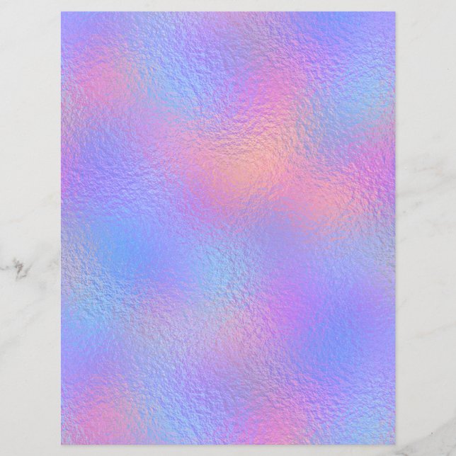 Papier à mortier Iridescente Faux Foil No. 80 (Devant)