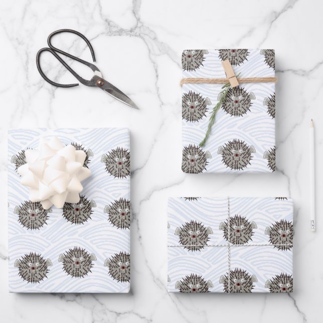 Papier à papier à écouvillonnage de poisson-pâtiss (Recto)