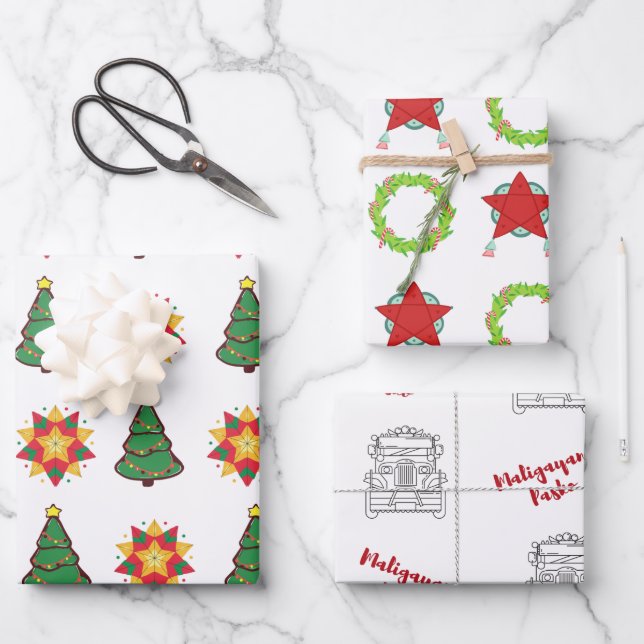 Papier à papier à envelopper d'inspiration Pinoy J (Recto)