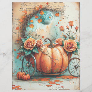 Papier à papier à morceau pour artisanat d'Hallowe