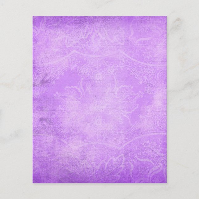 Papier à papier à motif Lilac et violet vieilli (Devant)