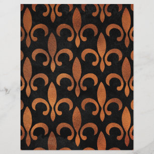 Papier à papier à papier à papier à motif cuivre e