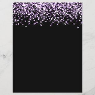 Papier à papier à Parties scintillant violet Confe