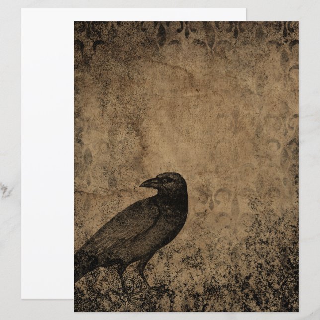 Papier à papier à scandale d'Halloween gothique Ra (Devant / Derrière)