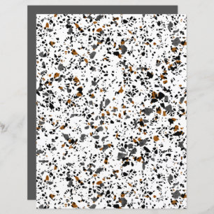 Papier à papier à scandale simple Funky Terrazzo A