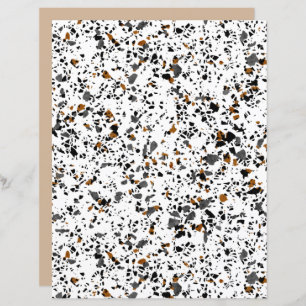 Papier à papier à scandale simple Funky Terrazzo A