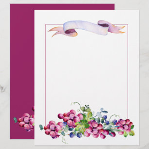 Papier à papier de papeterie pour raisins et baies