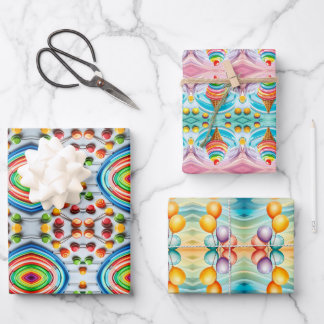 Papier à papier d'enveloppement coloré pour enfant