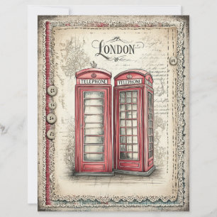 Papier à papier du scrapbook London et Lace Decoup
