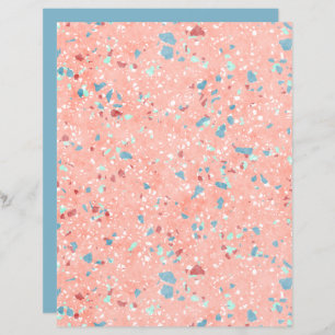 Papier à papier pour album de mosaïque colorée