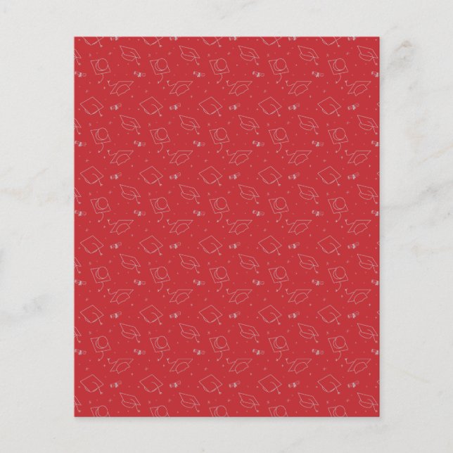 Papier à rebut à capuchon rouge et argent (Devant)