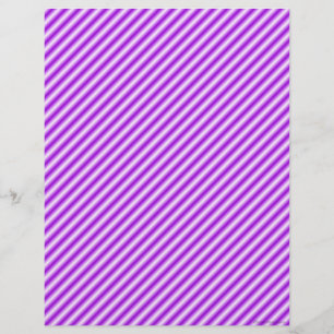 Papier à rebut à rayures violettes