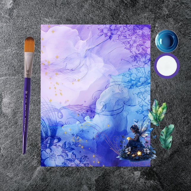 Papier à rebut aquarelle Fairyland (Créateur téléchargé)