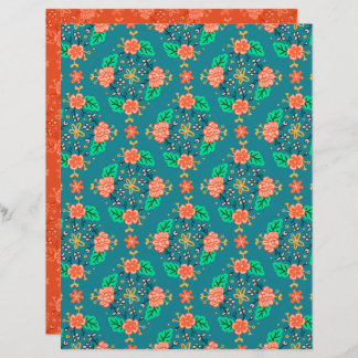 Papier à rebut bleu Garland