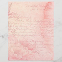 Papier à rebut chic rose pâle