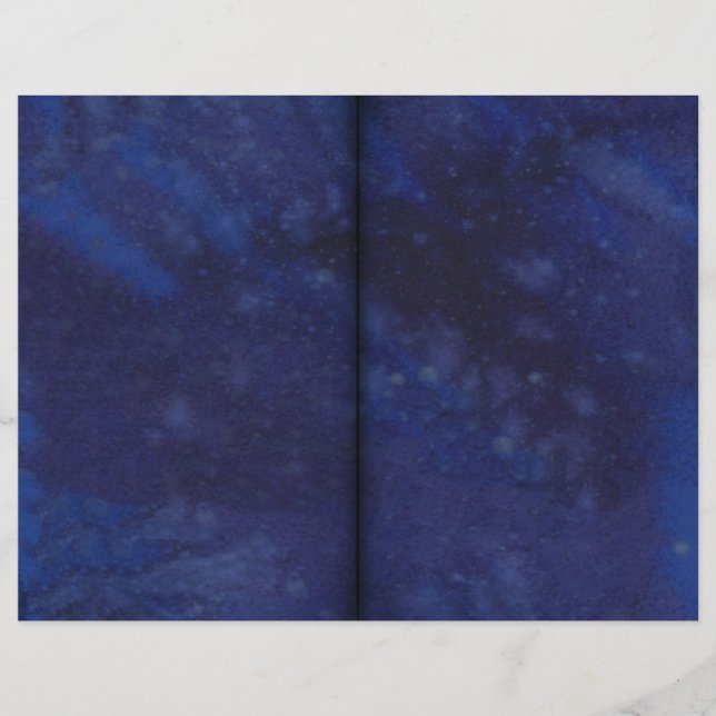 Papier à rebut ciel bleu foncé (Devant)