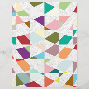 Papier à rebut damassé couleur Abstraite