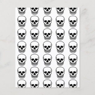 Papier à rebut de crânes