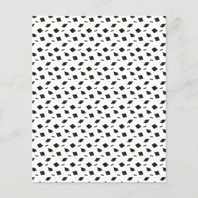 Papier à rebut de la casquette noire (Devant)