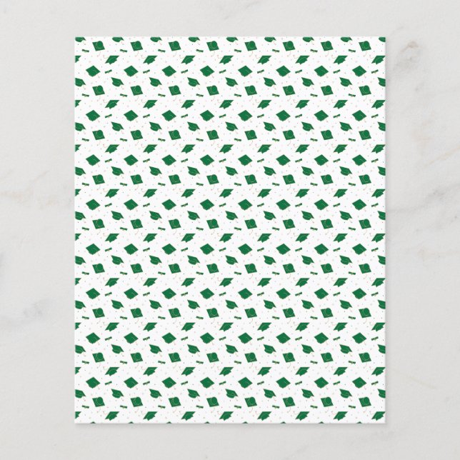 Papier à rebut de la casquette verte (Devant)
