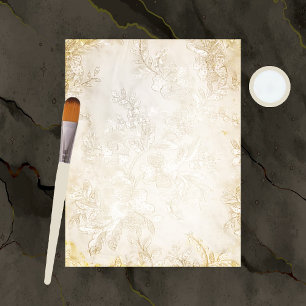 Papier à rebut dentelle de mariage vintage