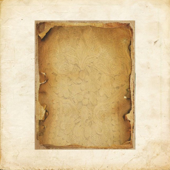 Papier à rebut dentelle Grunge vintage (Créateur téléchargé)