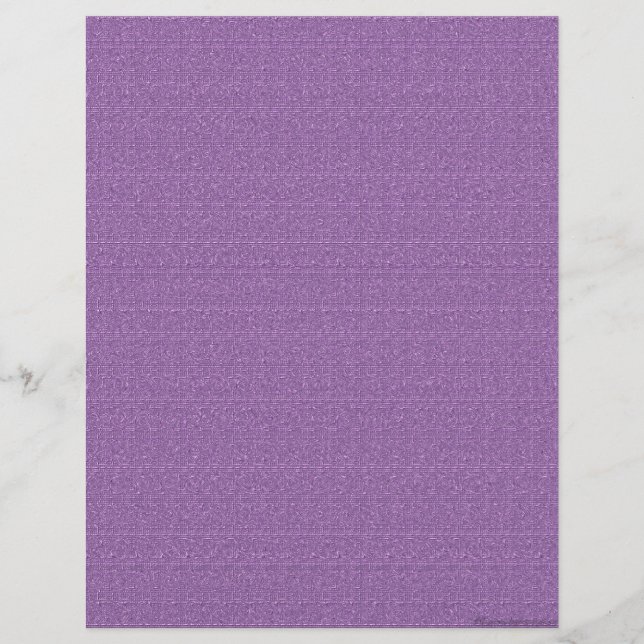 Papier à rebut en tissu violet (Devant)