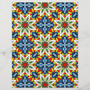 Papier à rebut Fleurs & Diamants