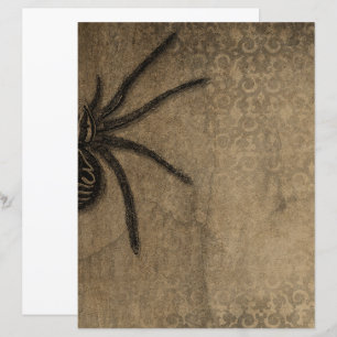 Papier à rebut gothique d'Halloween de Victoria
