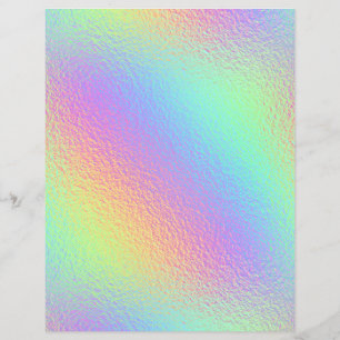 Papier à rebut Iridescente Faux Foil No 13