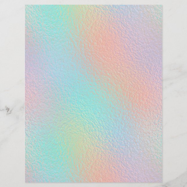 Papier à rebut Iridescente Faux Foil No 14 (Devant)