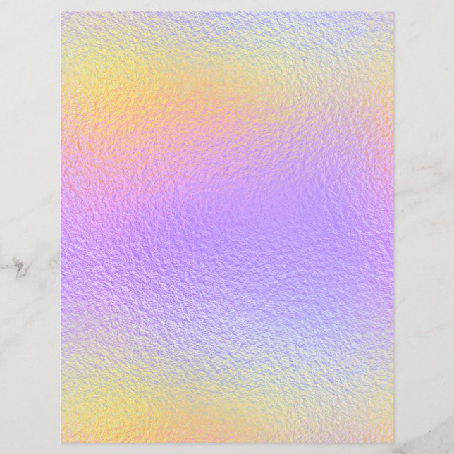 Papier à rebut Iridescente Faux Foil No. 20 (Devant)