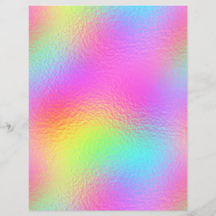 Papier à rebut Iridescente Faux Foil No. 25