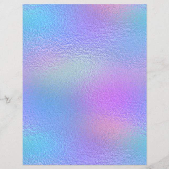 Papier à rebut Iridescente Faux Foil No. 26 (Devant)