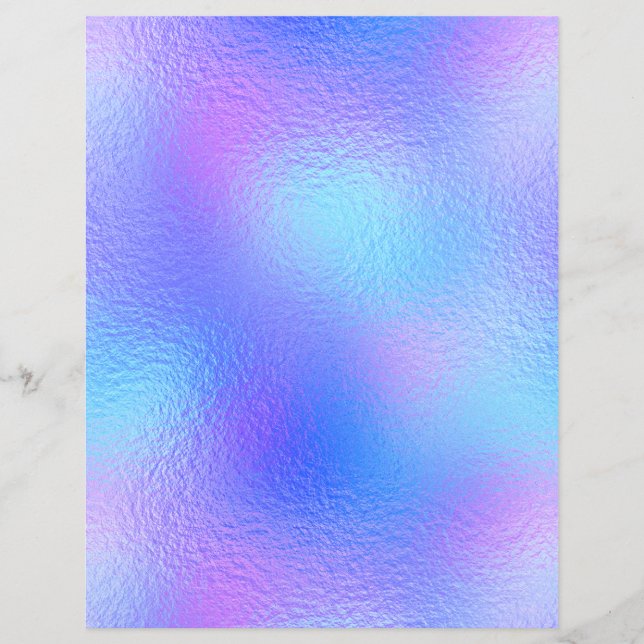 Papier à rebut Iridescente Faux Foil No. 35 (Devant)