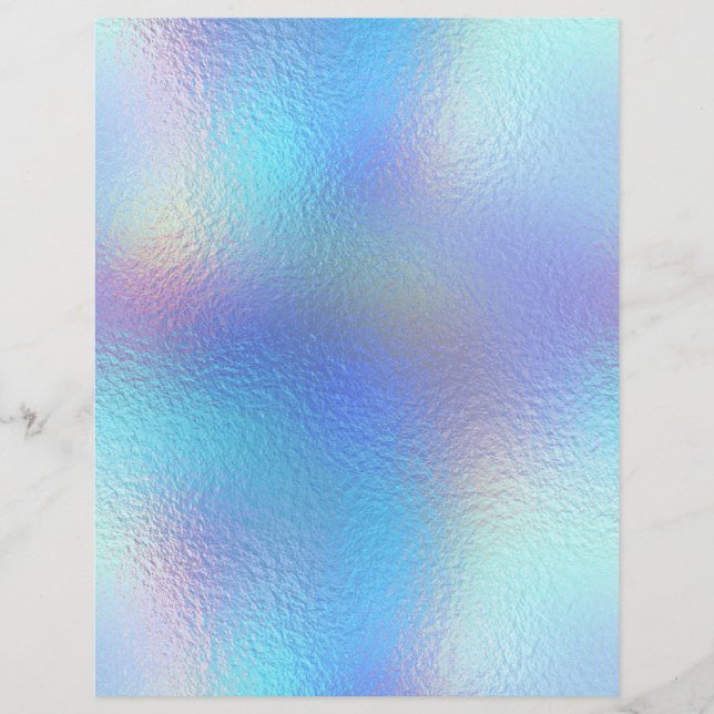 Papier à rebut Iridescente Faux Foil No. 37 (Devant)