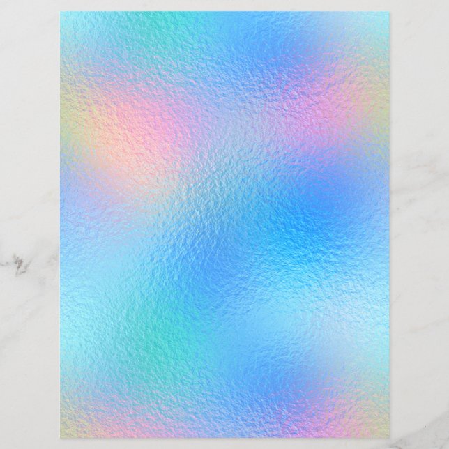 Papier à rebut Iridescente Faux Foil No. 39 (Devant)