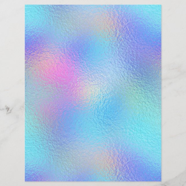 Papier à rebut Iridescente Faux Foil No. 42 (Devant)