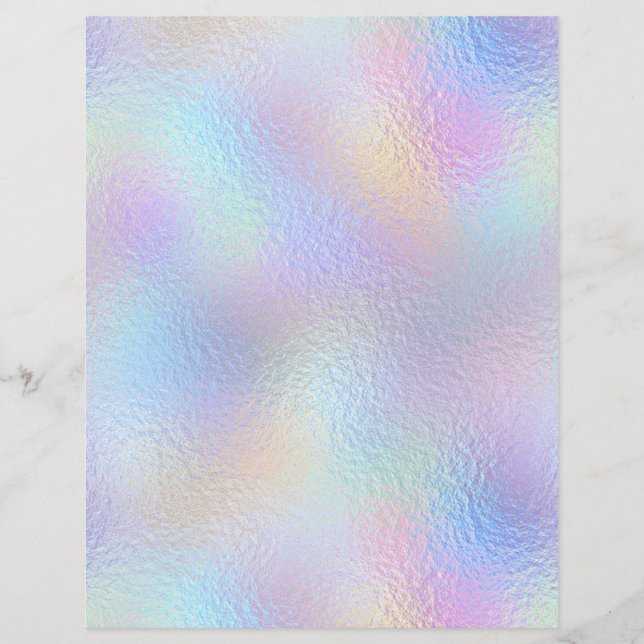 Papier à rebut Iridescente Faux Foil No. 47 (Devant)