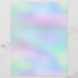 Papier à rebut Iridescente Faux Foil No. 49